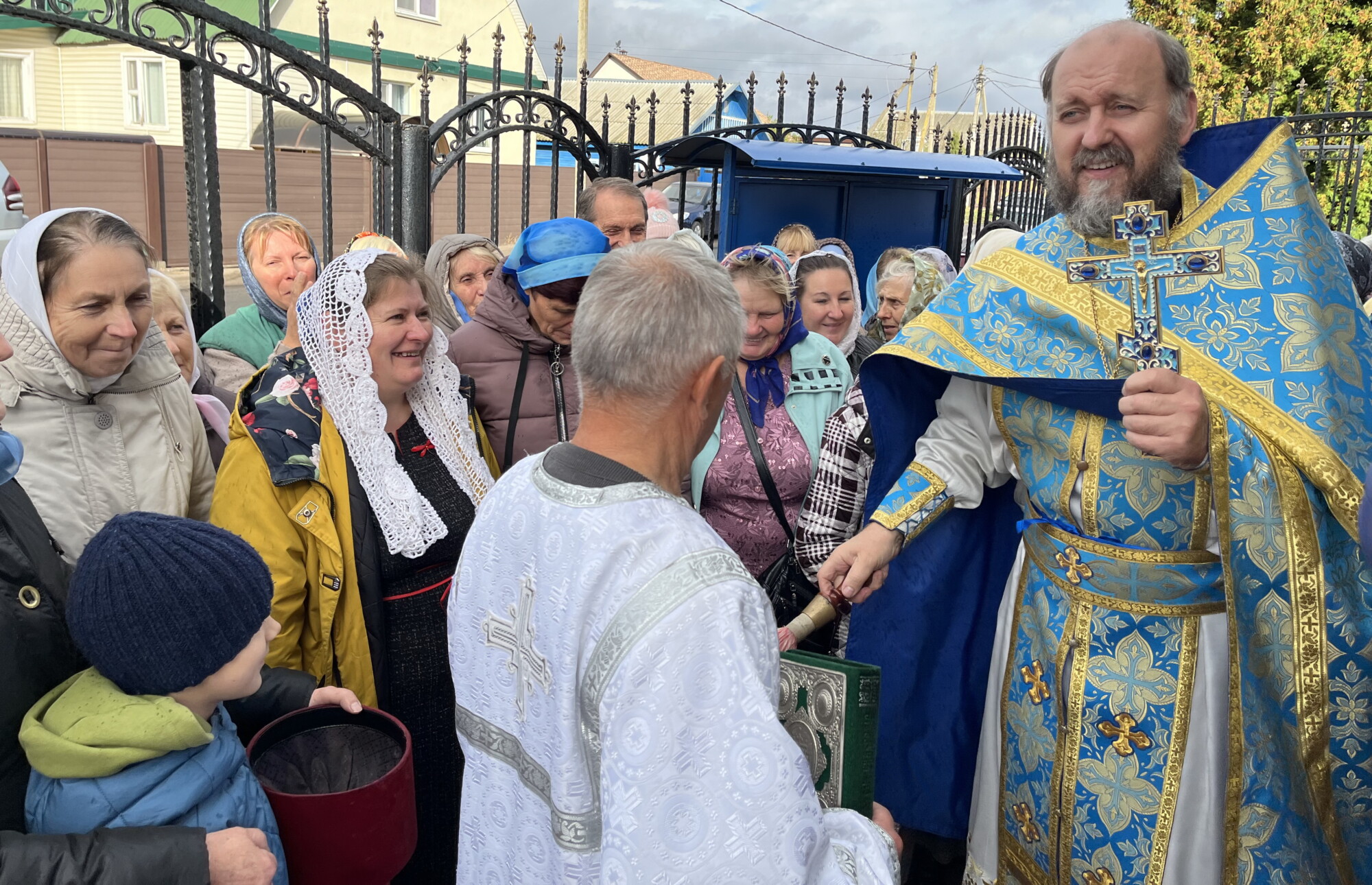 Престольный праздник в храме Покрова Пресвятой Богородицы аг.Еремино